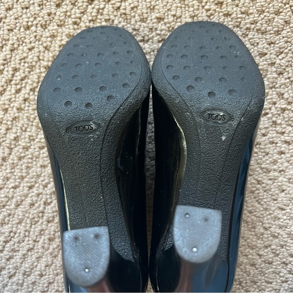 Black Patent Leather Tod’s Booties - Size 7.5 - Picture 5 of 5